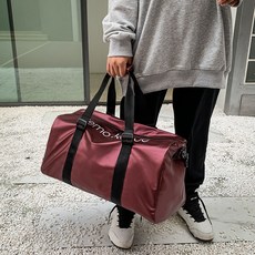 乾濕分離運動健身包 大容量輕便旅行包, 1個, B款/紅色,普通版【帶獨立鞋位】
