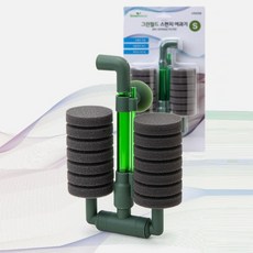 그린월드 스펀지여과기 S (미니쌍기), 1개