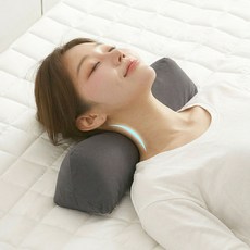 포옥 빨아쓰는 경추베개, 1개, 진그레이