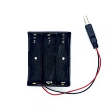 18650 3구 병렬 배터리홀더 USB M타입