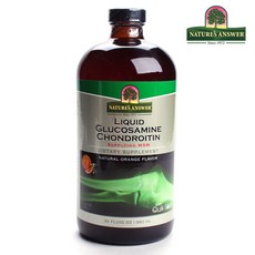 NATURE'S ANSWER 胺基葡萄糖萃取液 橘子口味, 1瓶, 960ml