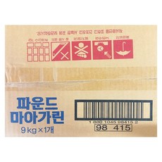 오뚜기 파운드 마가린, 9kg, 6개