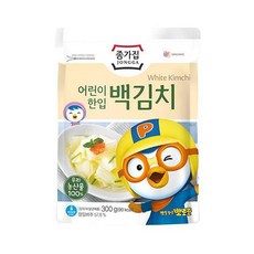 종가 집밥 종가 어린이 한입 백김치 300g, 1개