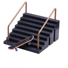 핑거보드 기물 계단 손잡이 아치 점프대 미니 BMX, 1개, F