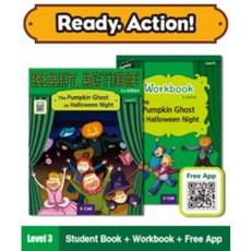 Ready Action Level 3: The Pumpkin Ghost on Halloween Night SB+WB (with QR), A List, Ready Action Level 3: The Pu.., James R. Brawn(저)