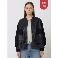 보니스팍스 하프특가 봄 BEST 레더 자켓 3종 택1 1152341, 02_B1F15LJK060_CH(챠콜)_00F(FREE