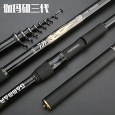 TOKUSHIMA 伽瑪磯三代 碳素磯釣竿 手海兩用定位竿