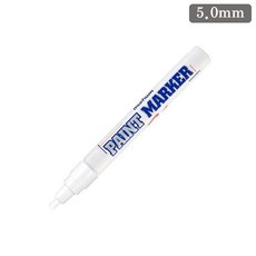 문화 페인트마카(5.0mm) 백색 1EAoto5+6XTe