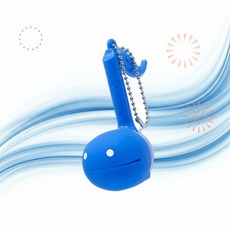 Otamatone 오타마톤 신디사이저 멜로디 시리즈 미니 전자 악기 11곡 내장 휴대용 블루 YE, 1개