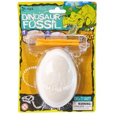 考古恐龍蛋玩具：挖掘恐龍化石，培養科學興趣, 1個