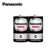 Panasonic 國際牌 NEO 碳鋅電池, 1個, 碳鋅－２號（Ｃ）２４入, 24個裝