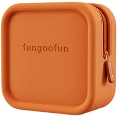 EVA 실리콘 작은 가방 바구니 목욕 샤워, 1개, K. 오렌지