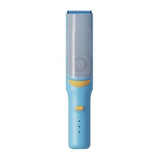 嬰兒理髮器靜音自動吸發寶寶剃頭神器兒童電推子剃髮電推剪廠家, 新款AC-0701藍色:如圖