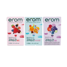 이롬 과채습관 레드+퍼플+트로피컬, 72개, 140ml