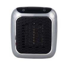 壁掛便攜式暖風機 無線遙控 PTC陶瓷發熱 過熱保護, 黑色, 暖風機