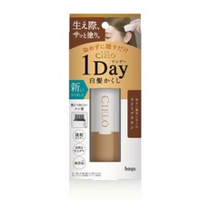 CIELO 1 Day 白髮補染梳 遮蓋白髮, 淺棕色, 1個