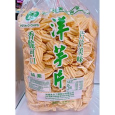 九福 洋芋片 古早味懷舊零食 (純素), 1個, 1.8kg