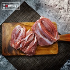 착한정육점 고단백 저지방 한돈 생사태 1000g 보쌈 찜 찌개 장조림(냉장), 한돈 생사태 장조림용 1000g, 1kg