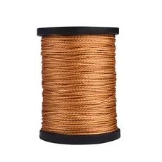 가죽 재봉 송곳 키트 구리 핸들 신발 수리 도구 나일론 코드 스레드 펀치 스티칭 바늘 DIY 공예, 19 55m Thread