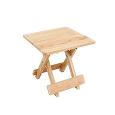원목 접이식 미니 사각형 화분 테이블