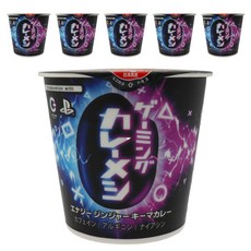 NISSIN 日清 CUP NOODLE 合味道 Gaming咖哩 網狀能量薑味碎肉口味 105g, 6個