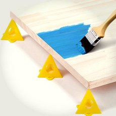 한스밀 셀프 인테리어 집수리 리모델링 보조 공구 페인트파레트, 10개, 옐로우계열