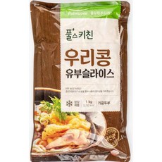 우리콩유부슬라이스 풀무원 냉장 1kg, 1개