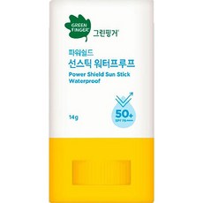 그린핑거 파워쉴드 선스틱 워터프루프 SPF50+ PA++++, 14g, 2개