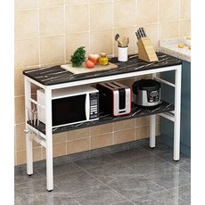 주방 수납 작업대 업소용 조리대 식당 보조선반 상부선반, 120x50x80cm