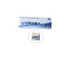 고효율 1알 캠핑 저수조 정수 아쿠아탭스 소독약, 본품*1개