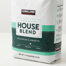 커클랜드 하우스 블랜드 미디엄 로스트 커피 빈 1130g / 원두커피 커피콩, 1.13kg, 1개, 홀빈(분쇄안함)
