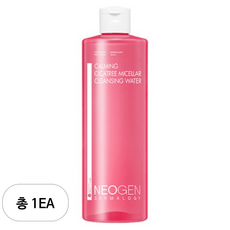 네오젠 카밍 시카트리 미셀라 클렌징 워터, 400ml, 1개