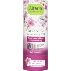 로스만 알테라 Alterra 데오드란트 스틱 친자연 아몬드 버터 40g, 1개