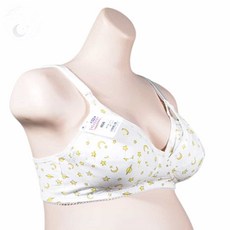 Lunamay 빅사이즈수유브라 순면 노와이어 원터치고리 B컵 수유 브라