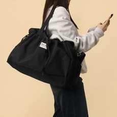 디랩 D.LAB 스트링 포켓 보스턴 트래블백 - black, 선택안함