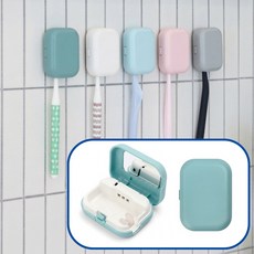 솔라 국내생산 UVC LED 휴대용 칫솔살균기 무선 미니 사무실 여행용 간편보관, 다크민트, SOYU-H80