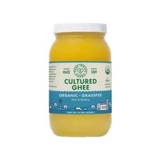 퓨어 인디안 푸드 그래스페드 발효 기버터 Cultured Ghee 425g x4, 4개