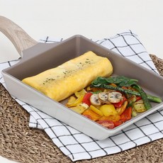 비자트 국산 네오센서 IH 인덕션 계란말이팬 사각 후라이팬 네모 프라이팬, 1개, 20cm