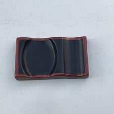 東昇瓷器餐具 霧面紅邊中式筷架, 1個