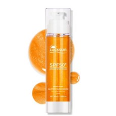 SPF 50 자외선 차단제 바디 글로우 오일 – 로즈 골드 미카 & 코코넛 오일 넓은 스펙트럼 방수 보습제 해변 및 일상용 경량 쉬머 (일렉트럼), Electrum, 1개