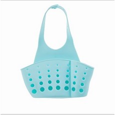 주방 싱크 홀더 교수형 배수 바구니 조절 비누 스폰지 선반 주최자 욕실 수도꼭지 홀더 랙 주방 액세서리, 1)blue2