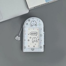 포카 바인더 Y2K 블랙 핑크 하트 사진 앨범 3 인치 포토카드 거치대 인스 아이돌 카드 컬렉션 북 40 포켓 인스탁스, C1