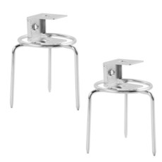 [ 673682 ] SUPVOX 스테인리스 스틸 로티세리 포크 2개 칠면조 랙 그릴 로티세리 고기 교체용 에어프라이어 포크 바비큐 주방 야외 캠핑용, [ 673682 ] SUPVOX 스테인리스 스틸 로티세