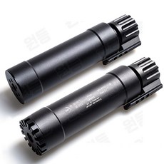 Lehui MP9 TP9 금속 메탈 소음기 알루미늄 더미 사일렌서 소음기, 1개, B타입