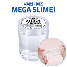 투명 메가 클리어 슬라임 대용량 1개, 800g