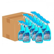 제이오스토어 초강력 유리세정제 600ml 12개입 냉장고 거울닦기 가전제품청소 유리테이블
