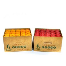 【禪圓】八國酥油 A1203N 酥油粒 3小時 酥油燈補充包 酥油蠟燭 八國酥油燈 八國酥油粒 光明燈 a1203n, 每標一盒-紅,便利商店限3盒，宅配不限, 紅