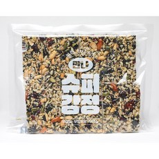 만나강정 9종 깨견과 강정 건강 벌크 무설탕 무물엿 슈퍼강정 12조각, 1개, 200g