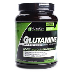 NutraKey 左旋麩醯胺酸補充粉, 1000克, 1個