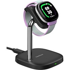 스완스카우트 충전대 Fitbit Ace LTE 호환 4.92 피트 USBC 충전 케이블 포함, 스완스카우트 충전대 Fitbit Ace LTE 호환 4